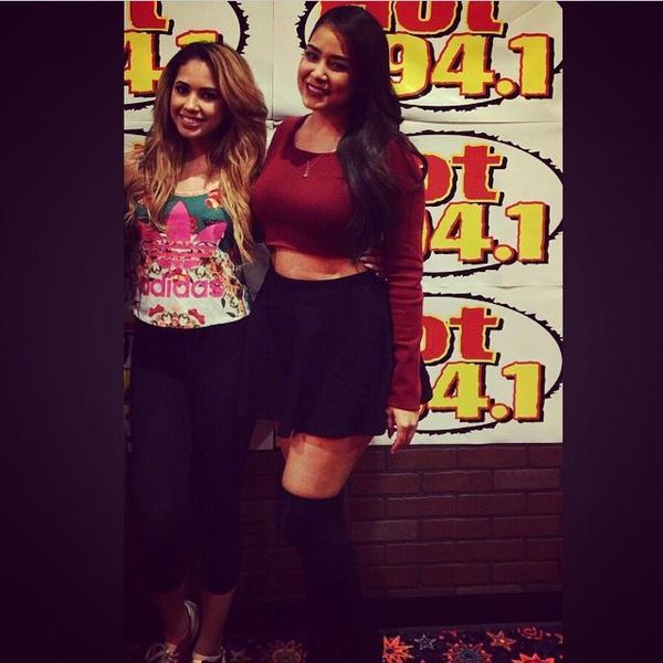 jasminev-news:  November 19th: Jasmine with some fans at FireHouse with Hot 94.1