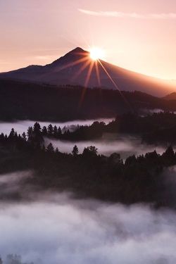 wonderous-world:  Mt Hood, Oregon, USA by