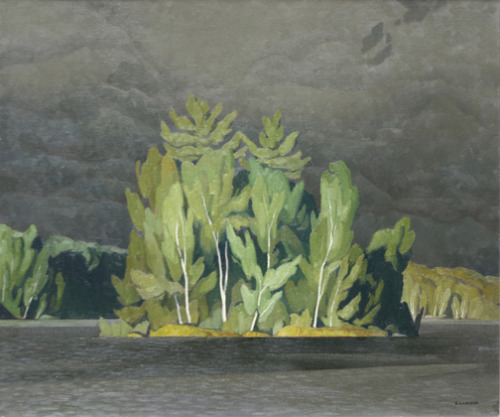 A.J. Casson, Island on the Madawaska, 1969