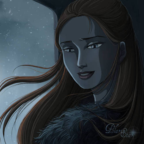 starks-and-sadness:  The Lady of Winterfell - Sansa Stark by AranelFealoss