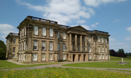 Visited the wonderful Calke Abbey, Derbyshire, today.Built in the early 1700′s and mostly clos