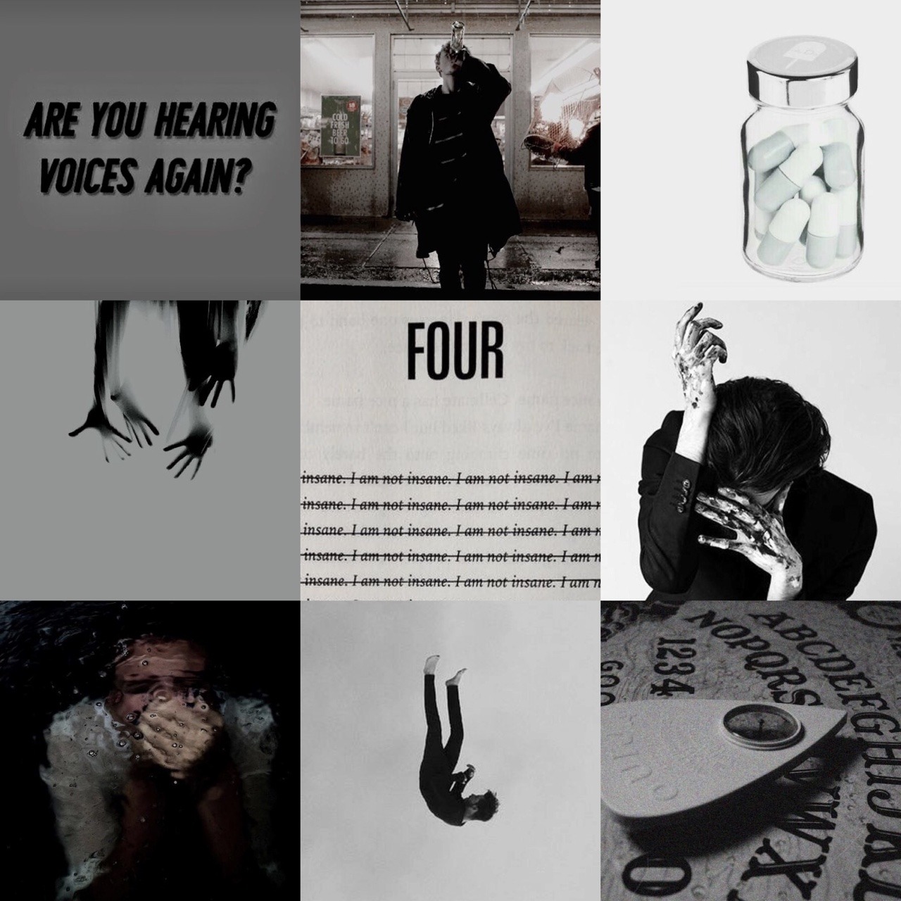 Way too many moodboards. — TUA moodboard: Klaus Hargreeves