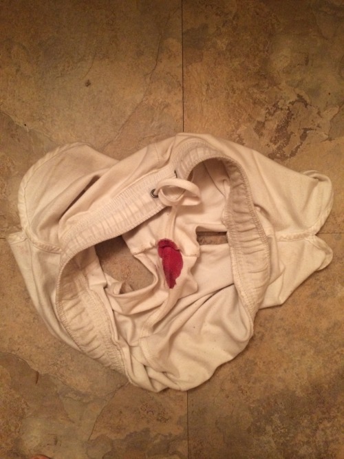 bloodypantiescrotch: theclawhammer: Period blood is so poetic I wanna lick your panties crotch Submi