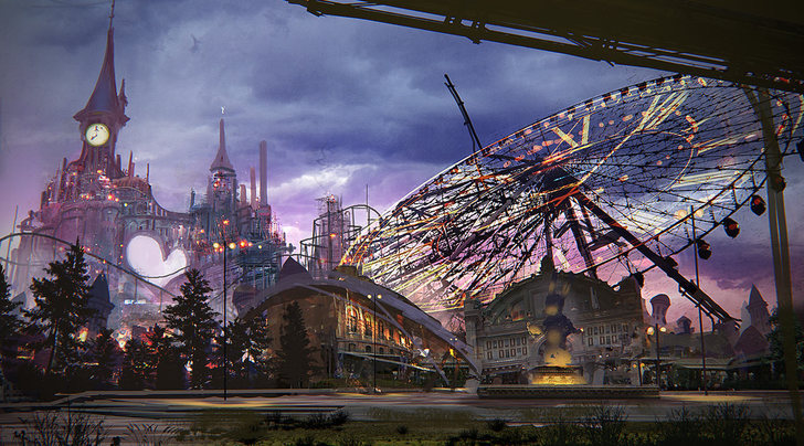 theamazingdigitalart:  The amazing concept art of NieR:Automata   NieR:Automata World