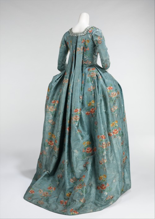 ephemeral-elegance: Robe à la Française, ca. 1760-70 via The Met