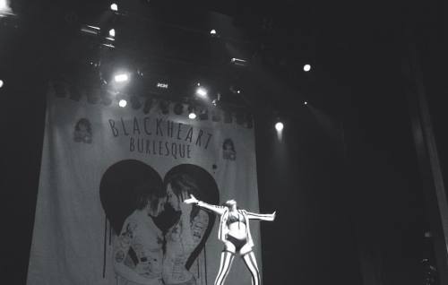 @liryc_suicide killing it, AS USUAL for @sgblackheartburlesque last night here in Vancouver @suicide