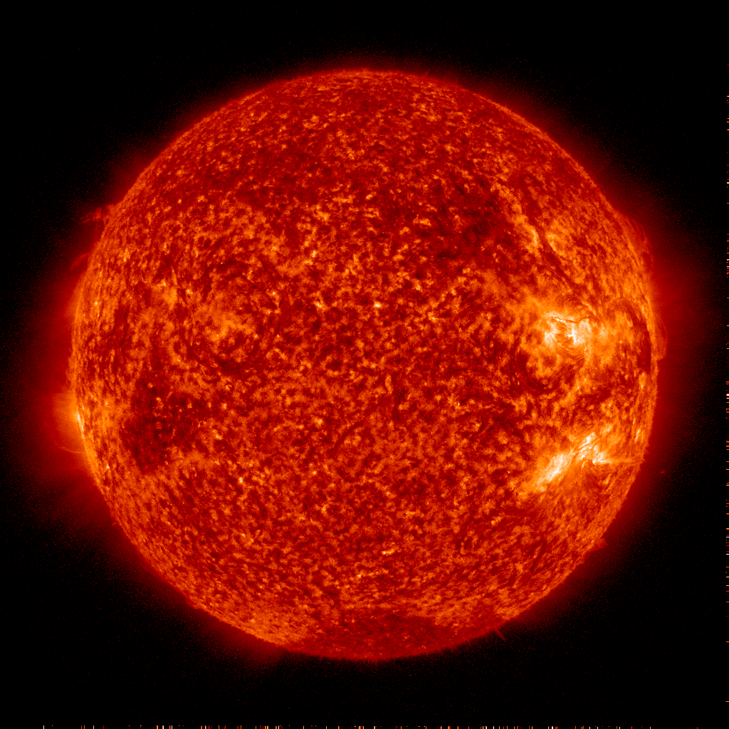humanoidhistory:  The Sun, as of December 31, 2015. 