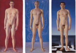 21primitive:  Jared French: “Glenway Wescott - George Platt-Lynes - Monroe Wheeler” (1940)