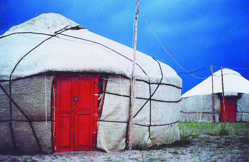 Yurts in Kyrgyzstan 2003