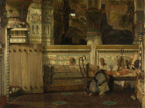 rijksmuseum-art:The Egyptian Widow by Lourens Alma Tadema, 1872, Museum of the NetherlandsThe Frisia