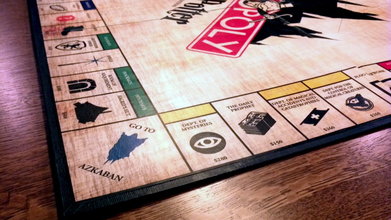 Harry potter monopoly, Harry potter games, Harry potter diy