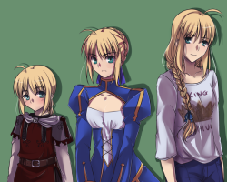 noah-v-dragoon:  saber as she getting older, if that possilble