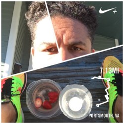 1 day closer to the Shamrock!! #nike #nikerun #nikeplus #niketomtom #nikejustdoit #nikejustrun #justdoit #justdoit757 #nikepluscommunity #nikeplususers #nikeplusapp #nikepluscoach #757runners #757blackmenrun #blackmenrun #blackmenrun757 #blackmenrunportsm