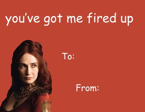 blackfire5561:  So I made some really awful Game of Thrones Valentines