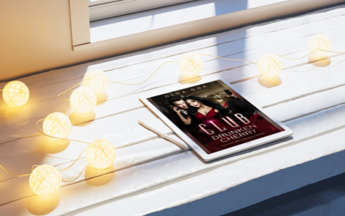 Club Drunken Cherry #book 3D mockups. #book #books #romance #art #covers #darkromance #writerco