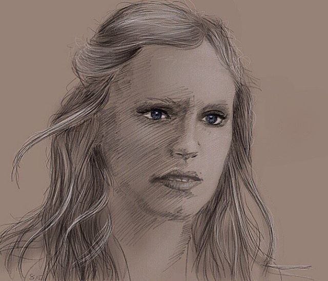 clexa-fanart:  Clarke Griffin by weirdoloveislouder Support the artist on instagram