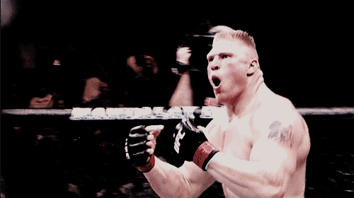 samigenerico:  You’re the freaking man, Brock! 