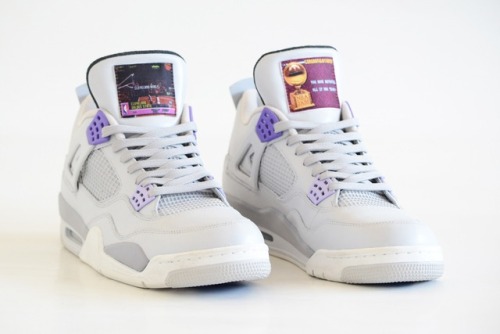 crispculture:Air Jordan 4 Custom SNES NBA Jam Sneakers by Freaker Sneaks