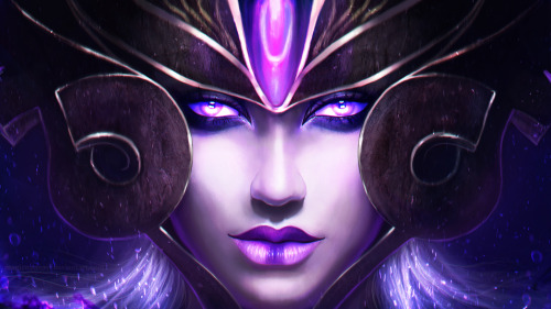 Syndra - the Dark Sovereign by MagicnaAnavi