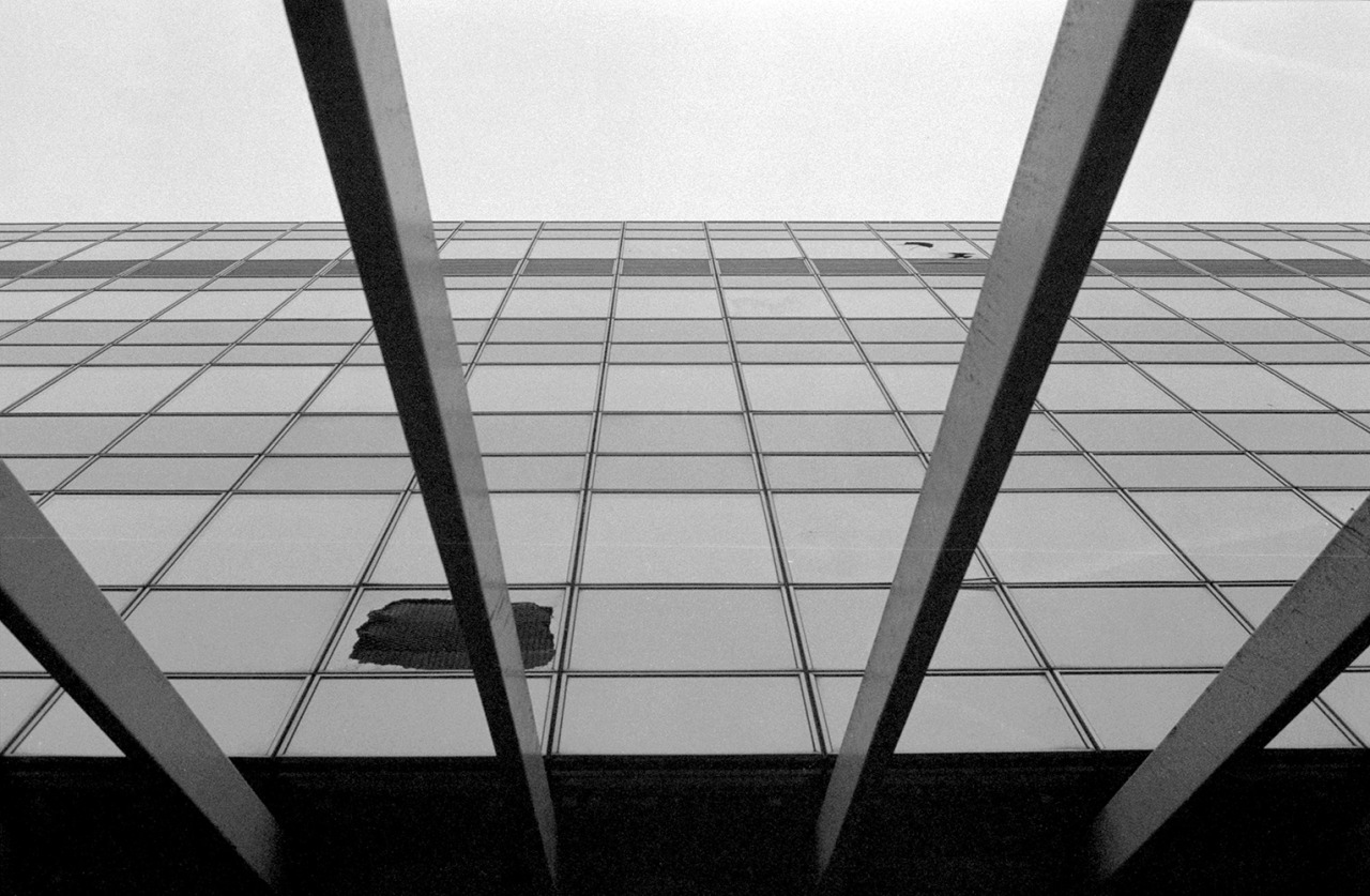 It’s been almost three years since that Saturday when this photo was taken, and still I haven’t had the opportunity to play with large-format camera once again.
That building (abandoned, never finished hospital complex) is still there, standing...