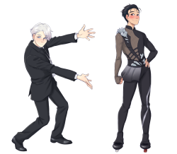 Just-Themys-Fanarts: @Yuurinikiforov Pointed Out The Lack Of Viktuuri Version Of