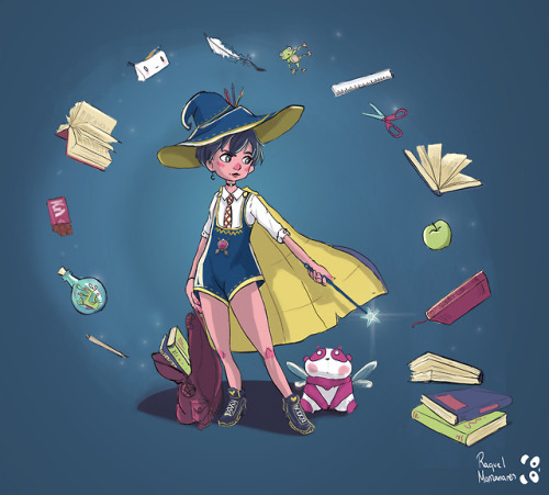 Witchy back to magical school ! :) I hope you like it