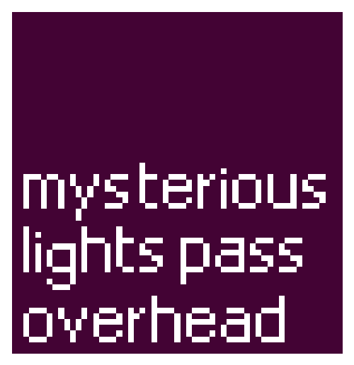 ehanset: My Welcome to Night Vale bookmark, animated! It may look glitchy (i don’t know w