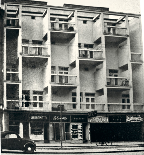 Heiligenstädterstraße housing, Vienna, Egon Riss, 1936