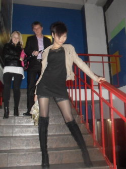 Pantyhose Candids