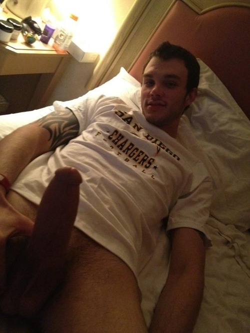 homogayboyus:  Sexy man! Big dick! And smokes!!!  Perfection!   I want Cliff Jenson