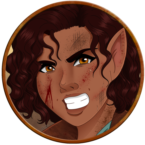 Icon commission for @LitaPhoenix of their Gnome Artificer, Nyx from our Waterdeep Dragon Heist game!