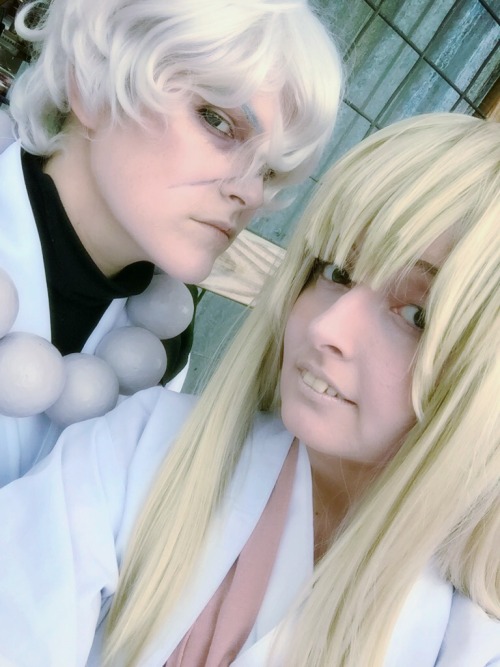 So @fromgilbowithawesome and I finally got to cosplay Oboro and Shouyou!If only fate hadn’t 