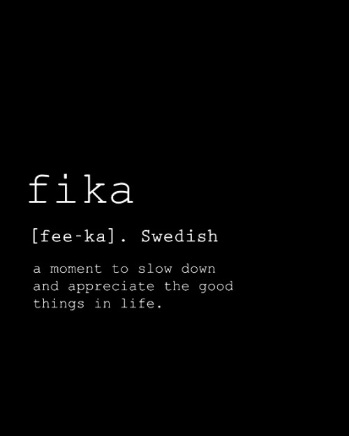As a swede I’m going to say no fika