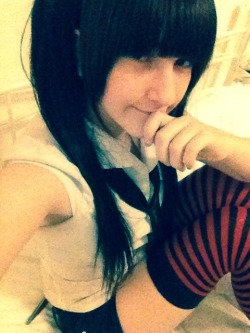 madly-perverted-desu:  Thigh-High socks!:3 