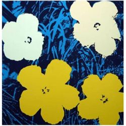 nobrashfestivity:   Andy Warhol, Flowers,
