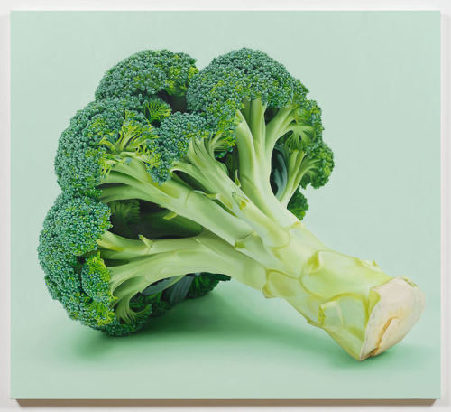 10405380:Mathew Cerletty, Broccoli, 2019, oil on linen, aluminum stretcher, 137.16 x 152.4 x 3.17 cm