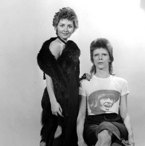 lady-stardust-rv: David &amp; LuluDecember 1973Photos by Kent Gavin