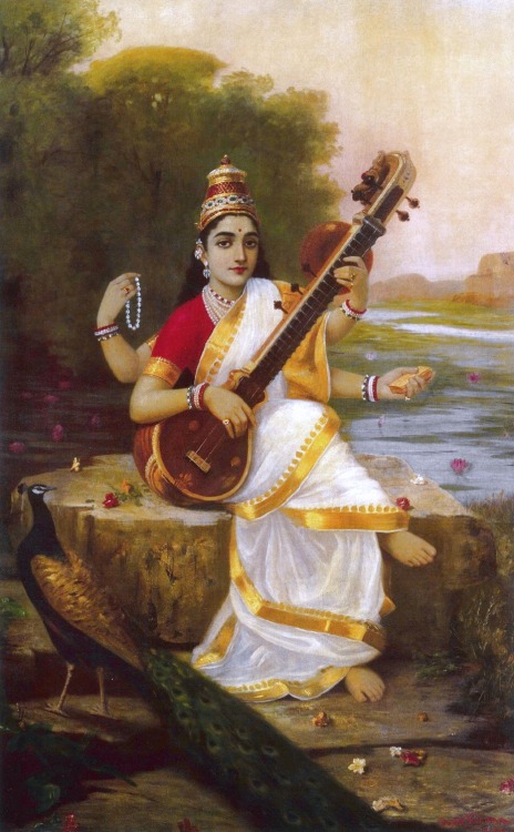                                   Perpetual  Beauty (Raja Ravi Varma)“Raja Ravi Varma was an Indian 