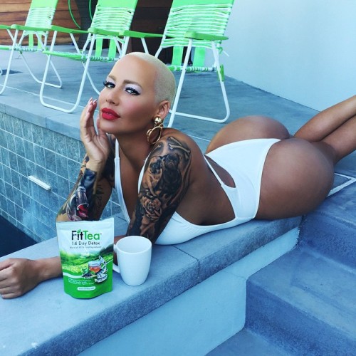 celebritysextapesarchive:  Amber Rose Sex Tape Nude Scene