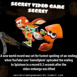 secretvideogamesecret:  I splatooned all