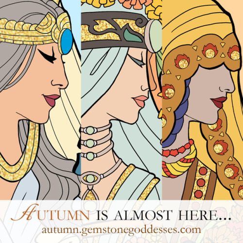 gemgoddesses:Revealing the first concept in my GODDESSES OF AUTUMN enamel pin set coming soon to @ki