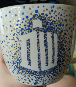 doctorwhogifts:  Dr.Who inspired custom mug!