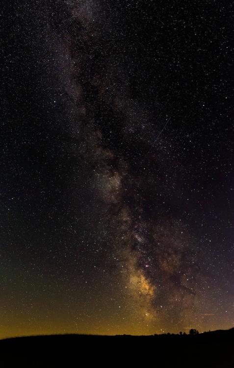 Milky-Way over the Dunes at Sleeping Bear Michigan. js