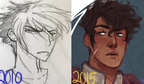 Did a little “Draw this again” for Mattheus. More of a character glo-up thing than an actual piece r