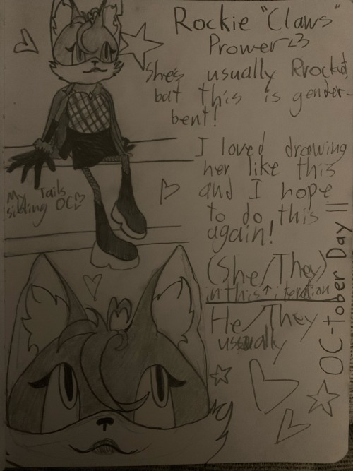 OC-tober Day 10: Draw Your OC Doing Something They Like