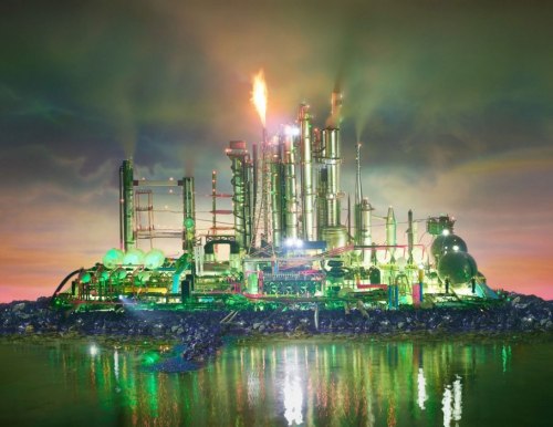 Refinery Kitsch: David LaChapelle’s “Land Scape” Photography Artist David LaChapelle tackled fossil 