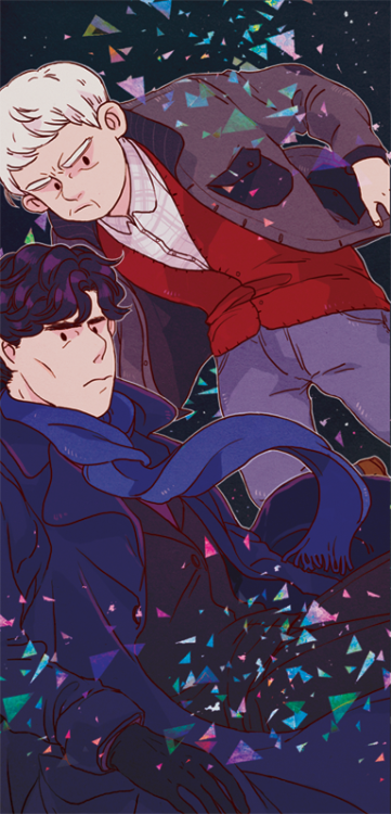 jinggie: Front image of my sherlock trading card. The overall color came out too dark in the ac
