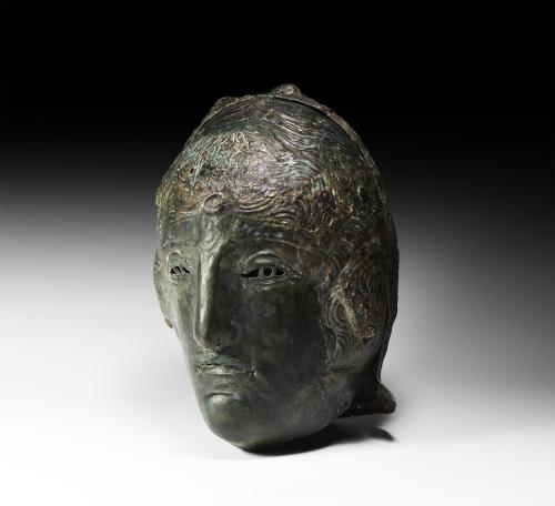 Roman Mater Castrorum cavalry parade helmet, 2nd-3rd century ADfrom Timeline Auctions