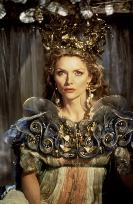 sigyn-poetry: Michelle Pfeiffer as Titania, Queen of the Fairies in A Midsummer Night’s Dream 