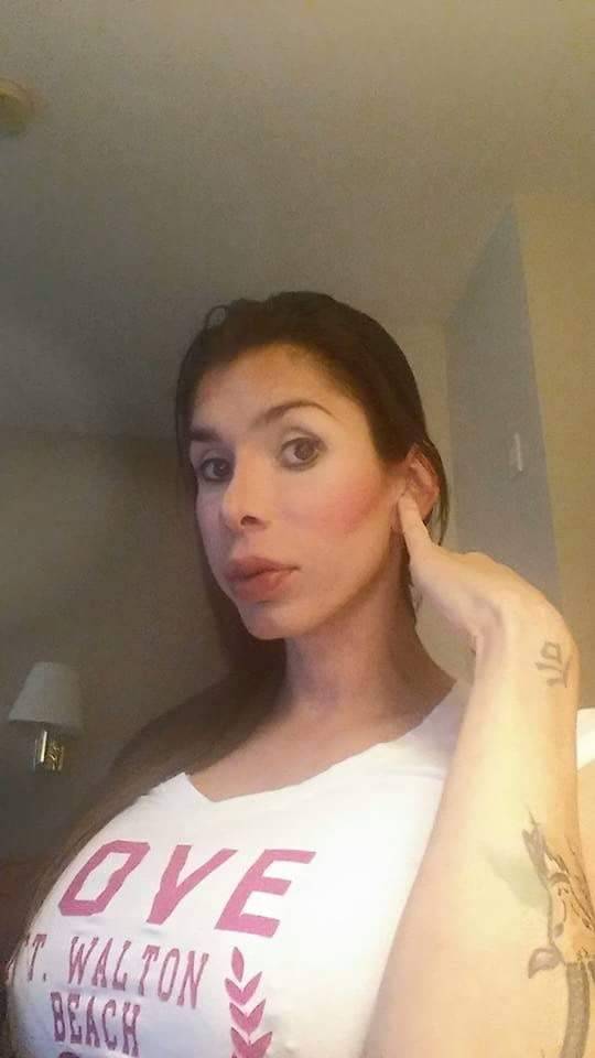 crystalcoutureus:  My new cock rings feel so good; cum see me in person … Always,